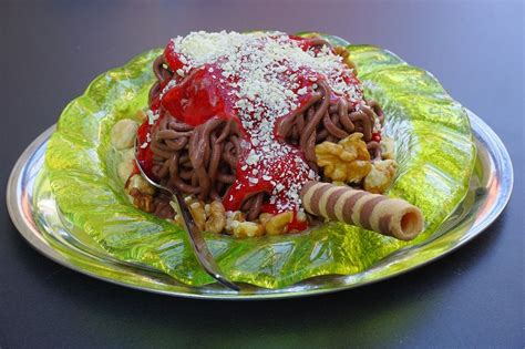 Spaghetti Eis selber machen ohne Spätzlepresse So gehts