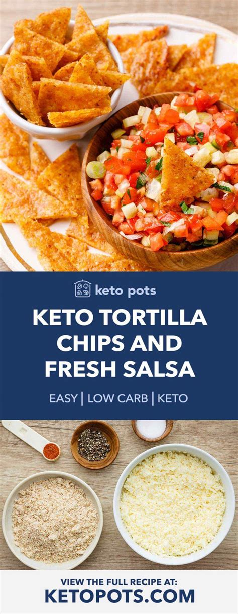 Nothing has worked quite as well as coconut flour, and since it is so absorbent, less flour is needed to make the batter. Homemade Keto Tortilla Chips and Fresh Salsa - Keto Pots | Recipe | Keto tortillas, Chips and ...