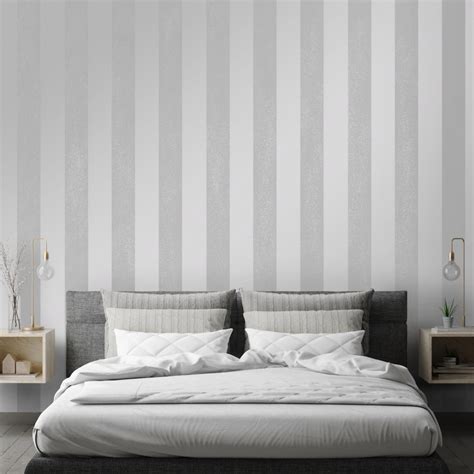 Milan Geo Metallic Wallpaper Grey Silver 1000x1000 Download Hd