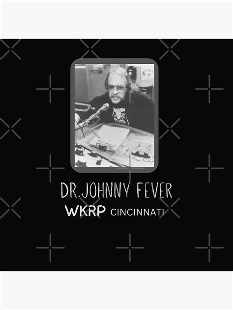 Wkrp Dr Johnny Fever Poster For Sale By Maescreations Redbubble