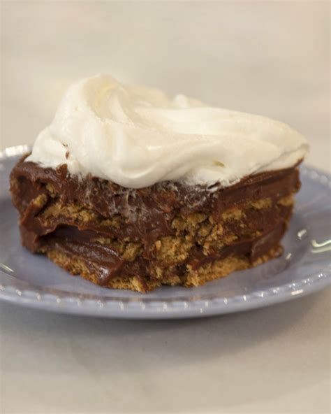 Chocolate Pudding Icebox Cake Recipe And Video Martha Stewart