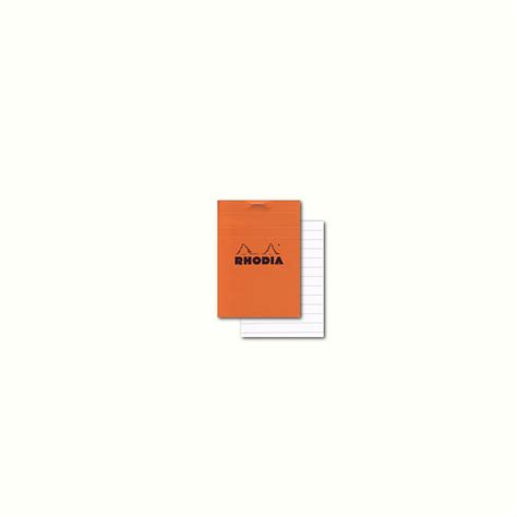 Buy Rhodia Classic Orange Notepad 3x4 Lined