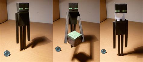 Pixel Papercraft Enderman Gigante Vlrengbr