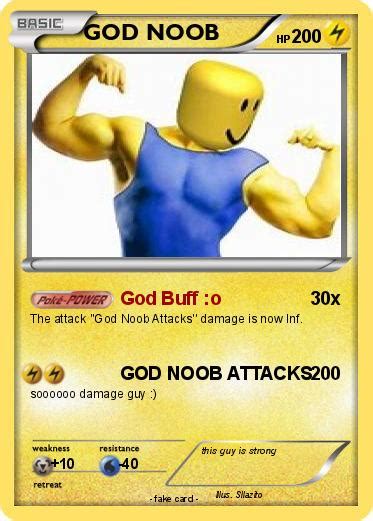 Pokémon God Noob 3 3 God Buff O My Pokemon Card