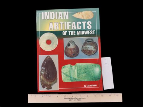 Lot 51a Lar Hothem Indian Artifacts Of The Midwest 1 Heartland