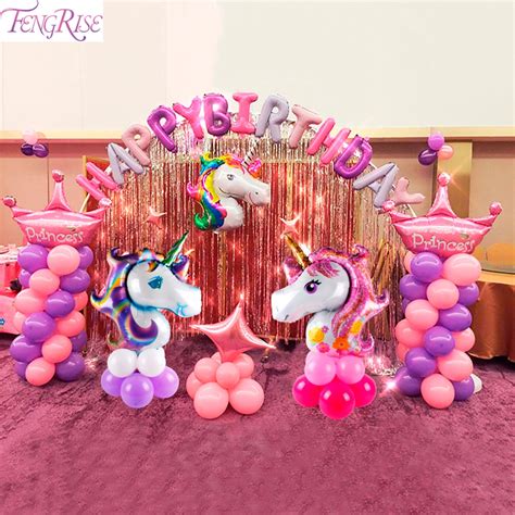 Check spelling or type a new query. FENGRISE Rainbow Unicorn Party Table Decoration ...