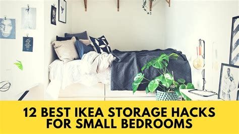 Unfortunately, the bedroom in our new apartment is a bit small. IKEA HACKS! 12 Best IKEA Storage Hacks for Small Bedrooms ...