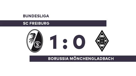 SC Freiburg - Borussia Mönchengladbach: Frühes Tor von ...