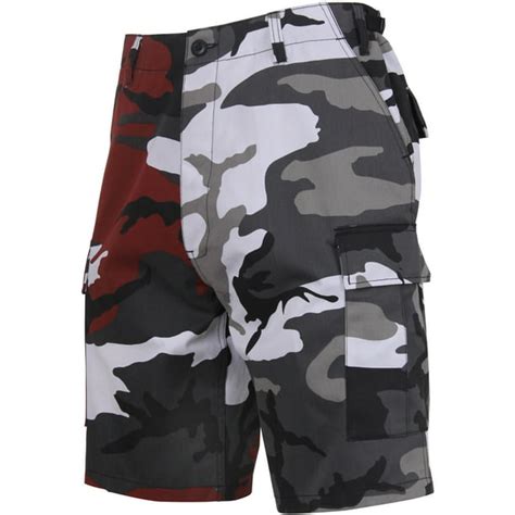 Rothco Two Tone Camo Cargo Shorts Military Fatigues Army Tactical Bdu