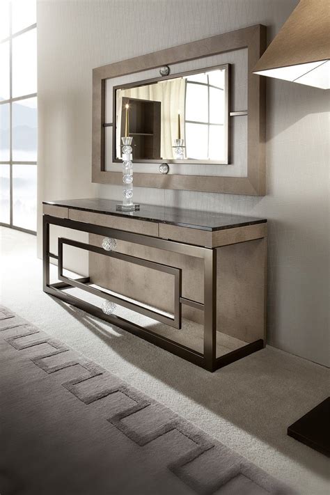 With a sinuous and elegant shape, it is the perfect solution to furnish the living room with. Giorgio Lifetime Console Table #modern #italian # ...