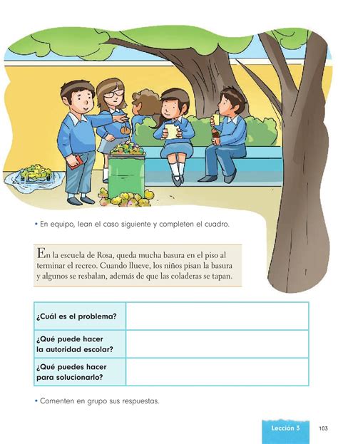 Porque cada estado de la república mexicana es libre y soberano en su orden interno. Formación Cívica y Ética Segundo Grado 2016-2017 - Online - Página 103 - Libros de Texto Online