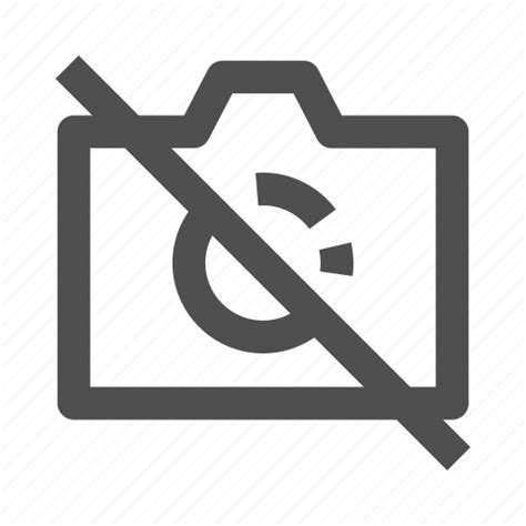 No camera, no image, prohibited camera, restrict camera, restrict photography icon