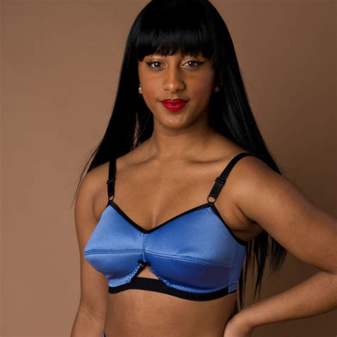 050 wine coral or blue non wired satin cup bra revival lingerie