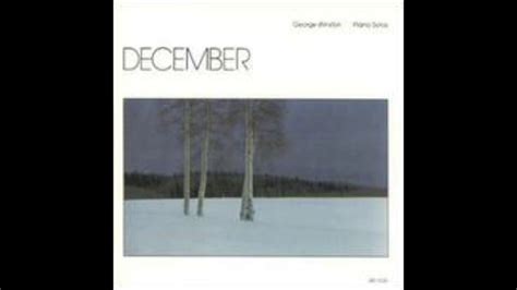 December Full Album By George Winston George Winston George Carol