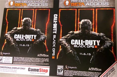 Call Of Duty Black Ops 3 Poster Reveals Release Date And Beta Access