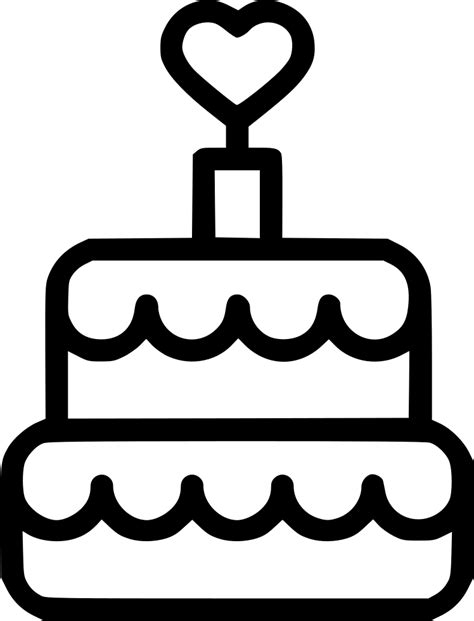 Free Happy Birthday Cake Svg Include Dxf File Preview Birthday Cut