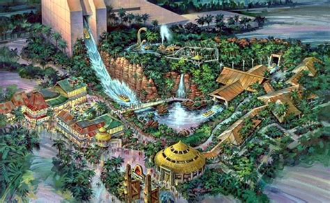 Life Finds A Way A Brief History Of Jurassic Park And Universal Parks
