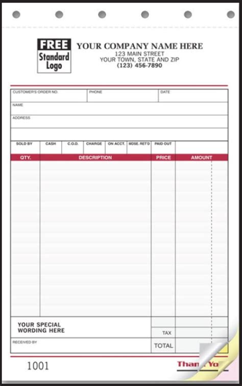 Sales Invoices Item 2591 American Business Forms And Envelopes