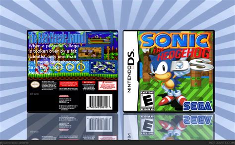 Sonic The Hedgehog Ds Nintendo Ds Box Art Cover By Soniciscool