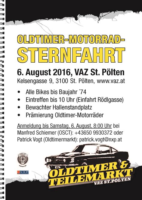 Oldtimer - Motorrad - Sternfahrt - St. Pölten
