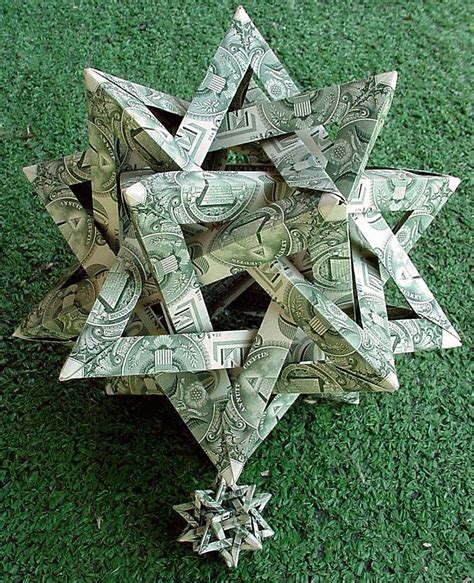 Origami Spike Ball Random Images Moonbuggy Money Origami Folding