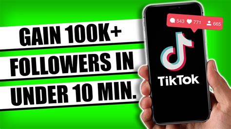 How To Gain 100k Tiktok Followers In 10 Minutes Real Results Youtube