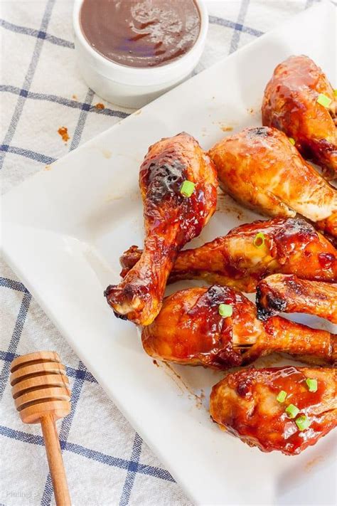 Cook 2 to 4 minutes or until golden brown on both sides, turning over once. Easy Oven Baked Honey BBQ Chicken Drumsticks by Plating ...