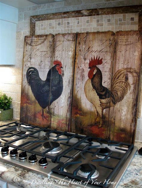 Homearama Tour House 1 Rooster Decor Rooster Kitchen Decor