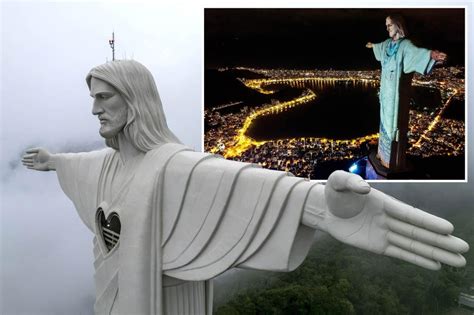 Town In Brazil Completes Jesus Statue Christ The Protector