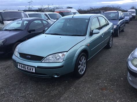 Px Welcome 2001 Ford Mondeo In Metallic Green Motrd Came In Px Today