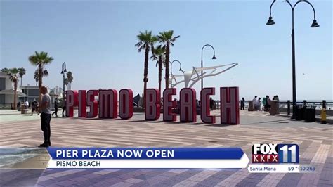 Pismo Beach Pier Reopens After Major Renovation Project Youtube