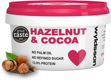 Hazelnut And Cocoa Nut Butter 500g No Palm Oil No Added Sugar Dairy