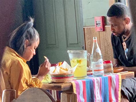 Fabolous Splits With Gf Emily B Lunches With Mystery Woman