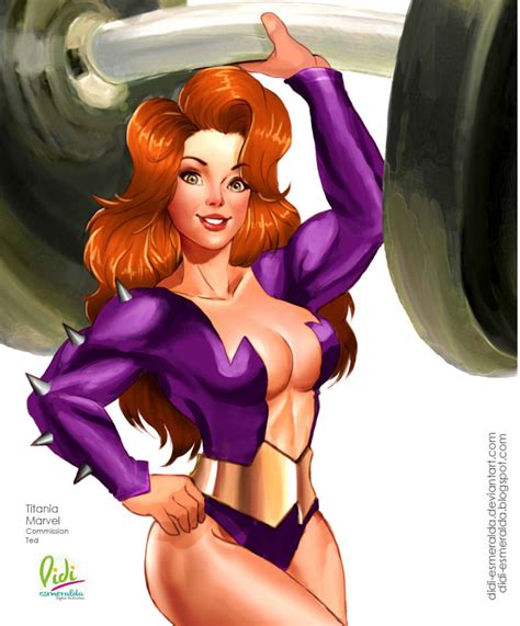 Titania Marvel Commission By Didi Esmeralda On Deviantart