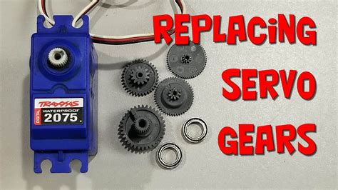 How To Replace Servo Gears The Tank Rc Youtube