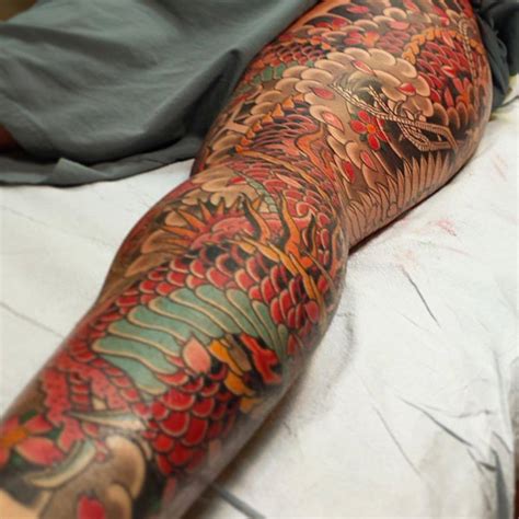 We did not find results for: THINK TANK TATTOO SOUTH — Japanese dragon and Phoenix leg ...