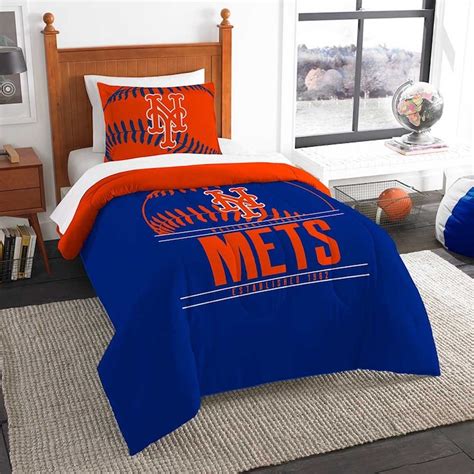 Our mets sidelines bedding ensemble has everything. MLB New York Mets Twin Comforter Set - Buy at Team-Bedding.com