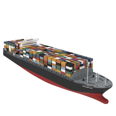 Container Ship 3d Model In Transport 3dexport
