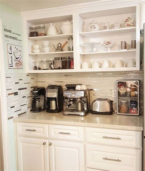 Latest Diy Coffee Station Ideas In Your Kitchen26 Coffee Bar Home