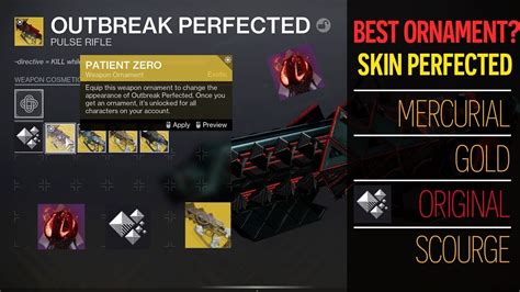 So Outbreak Perfected What Is The Best Ornament Destiny 2 Season