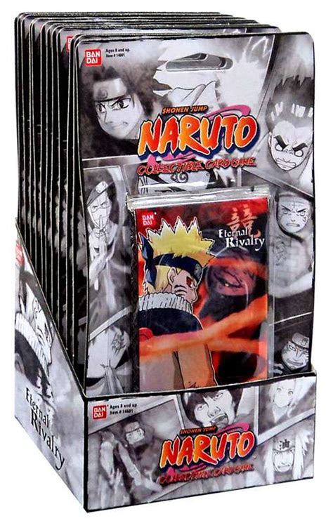 Naruto Trading Card Game Eternal Rivalry Blister Pack Box 12 Packs