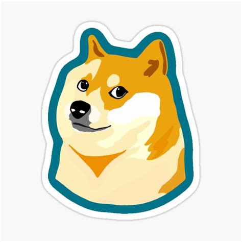 Pro The Doge Sticker For Sale By Delbobaggins Redbubble