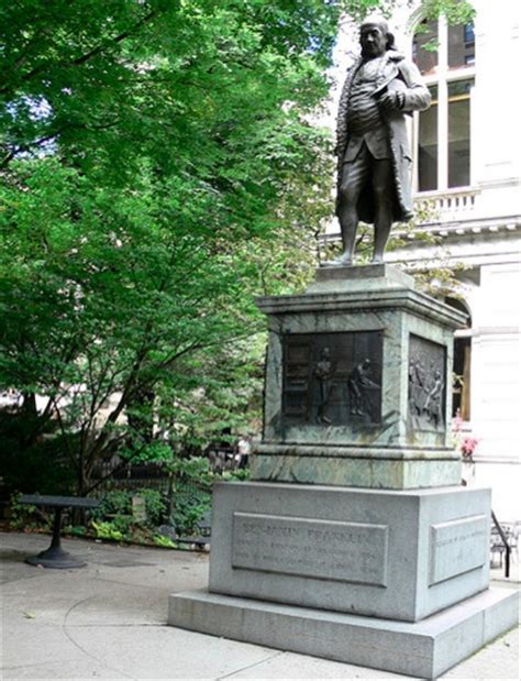 Benjamin Franklin Statue In Boston Benjamin Franklin History At Popturf