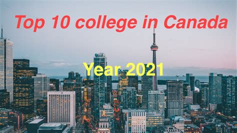 10 Best Colleges Of Canada In 2021 Affordable Tuition Fee For