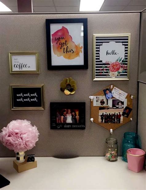 This will give an impression that you care about every detail at work. 23+ Ingenious Cubicle Decor Ideas to Transform Your ...
