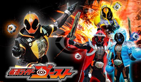 Kamen riders all together!! unfortunately, it did not lead into a tv series. TFF Kamen Rider Ghost (50/50) | Toku Friends Fansub