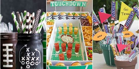 12 diy football decorations for a super bowl party decorating ideas for super bowl