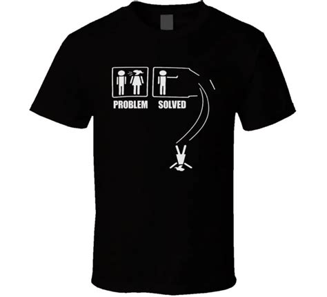 Mens Funny Problem Solved Adult Couple Humor T Shirt In T Shirts From