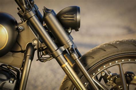 Unbreakable Motorcycle Headlight - Custom Motorcycle Parts, Bobber ...