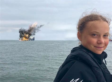 Police accuses ravi to be part of a global conspiracy to defame india and create on february 3, when swedish climate activist greta thunberg tweeted solidarity with the farmers protesting india's controversial farm laws, little did. Greta Thunberg hunde cinco petroleros y secuestra dos ...